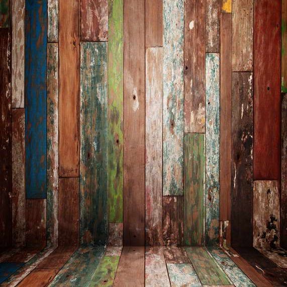 Photography Background Color Dilapidated Wood Floor 